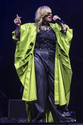 Gabrielle performs at Co-Op Live British singer Gabrielle performs at Co-Op Live, Manchester, England, 17th April 2026, Credit:Mike Gray Avalon  Copyright: xMikexGrayx xAvalonx 1092346312