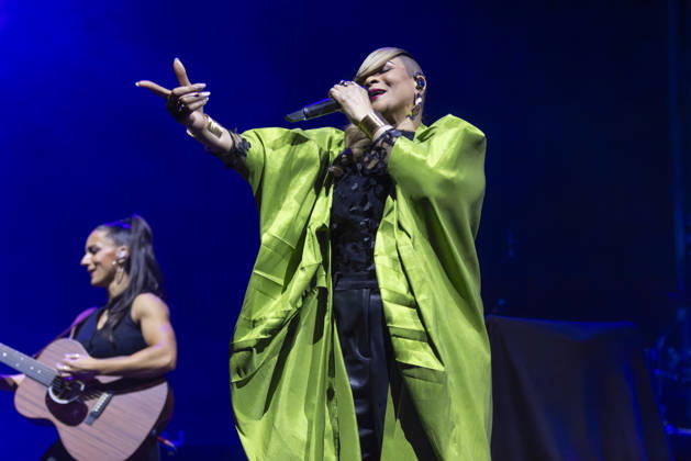 Gabrielle performs at Co-Op Live British singer Gabrielle performs at Co-Op Live, Manchester, England, 17th April 2026, Credit:Mike Gray Avalon  Copyright: xMikexGrayx xAvalonx 1092346336