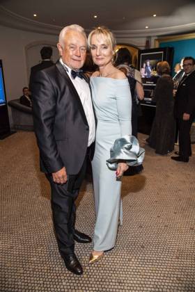 ABB PRESS BALL Wolfgang Kubicki and Mrs. Annette Marberth Kubicki FDP as guests at the 73 Federal Press Ball at the Hotel Adlon Kempinski on 17 04 2026 in Berlin