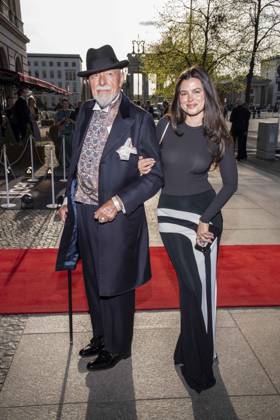 ABB PRESS BALL Markus Lüpertz and his daughter Lilli Lüpertz as guests at the 73 Federal Press Ball at the Hotel Adlon Kempinski on 17 04 2026 in Berlin