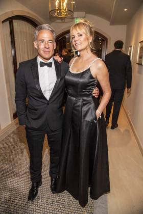 ABB PRESS BALL Marco Girnth and Melanie Marschke as guests at the 73 Federal Press Ball at the Hotel Adlon Kempinski on 17 04 2026 in Berlin