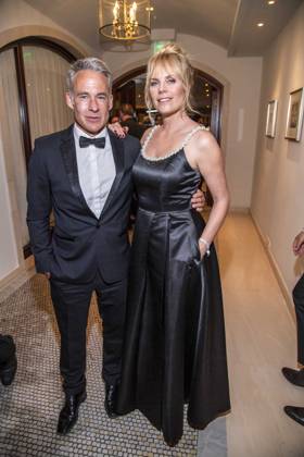 ABB PRESS BALL Marco Girnth and Melanie Marschke as guests at the 73 Federal Press Ball at the Hotel Adlon Kempinski on 17 04 2026 in Berlin