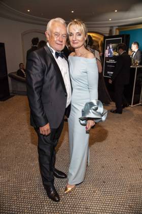 ABB PRESS BALL Wolfgang Kubicki and Mrs. Annette Marberth Kubicki FDP as guests at the 73 Federal Press Ball at the Hotel Adlon Kempinski on 17 04 2026 in Berlin