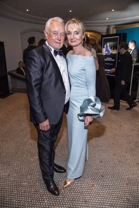 ABB PRESS BALL Wolfgang Kubicki and Mrs. Annette Marberth Kubicki FDP as guests at the 73 Federal Press Ball at the Hotel Adlon Kempinski on 17 04 2026 in Berlin