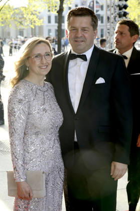 Sven Schulze with his wife Kati Schulze at the 73 Federal Press Ball 2026 at the Hotel Adlon Kempinski Berlin, 17 04 2026 Foto:xAgenturxWehnertx xGränzdörferx xFuturexImagex bundespresseball_6471
