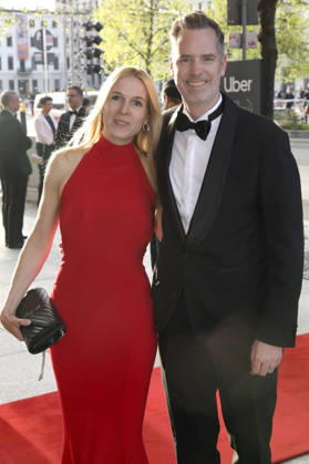 Christian Dürr with wife Jennifer at the 73 Federal Press Ball 2026 at the Hotel Adlon Kempinski Berlin, 17 04 2026 Foto:xAgenturxWehnertx xGränzdörferx xFuturexImagex bundespresseball_6478