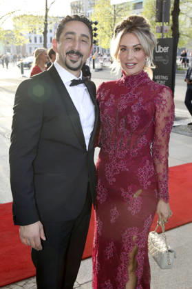 Eko Fresh with wife Sarah Bora at the 73 Federal Press Ball 2026 at the Hotel Adlon Kempinski Berlin, 17 04 2026 Foto:xAgenturxWehnertx xGränzdörferx xFuturexImagex bundespresseball_6482