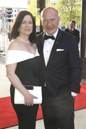 Katharina Günther Wünsch and Kai Wegner at the 73 Federal Press Ball 2026 at the Hotel Adlon Kempinski Berlin, 17 04 2026 Foto:xAgenturxWehnertx xGränzdörferx xFuturexImagex bundespresseball_6486