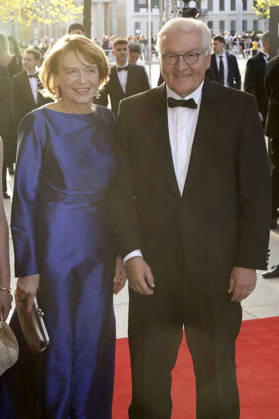Frank Walter Steinmeier with his wife Elke Büdenbender at the 73 Federal Press Ball 2026 at the Hotel Adlon Kempinski Berlin, 17 04 2026 Foto:xAgenturxWehnertx xGränzdörferx xFuturexImagex bundespresseball_6488