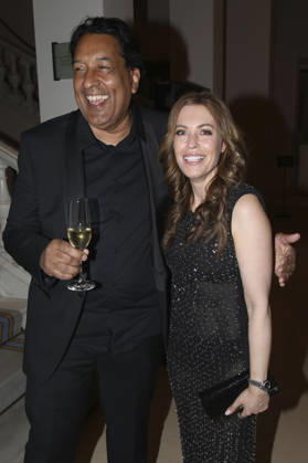 Cherno Jobatey and Jule Gölsdorf at the 73 Federal Press Ball 2026 at the Hotel Adlon Kempinski Berlin, 17 04 2026 Foto:xAgenturxWehnertx xGränzdörferx xFuturexImagex bundespresseball_6505