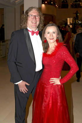 Sigrid Nikutta with husband Christoph Mönnikes at the 73 Federal Press Ball 2026 at the Hotel Adlon Kempinski Berlin, 17 04 2026 Foto:xAgenturxWehnertx xGränzdörferx xFuturexImagex bundespresseball_6508
