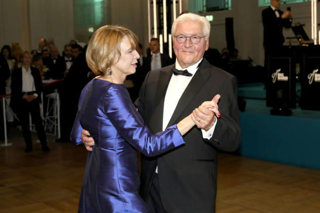 Frank Walter Steinmeier with his wife Elke Büdenbender at the 73 Federal Press Ball 2026 at the Hotel Adlon Kempinski Berlin, 17 04 2026 Foto:xAgenturxWehnertx xGränzdörferx xFuturexImagex bundespresseball_6534