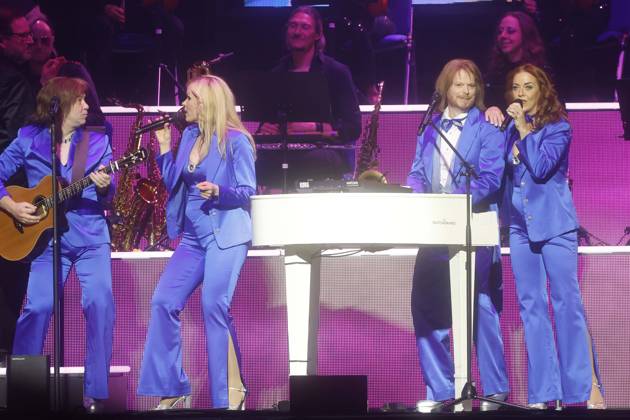 18 04 2026, Abbamania the show, concert at the Uber Arena in Berlin, tribute show, 50 years of Dancing Queen, Berlin Germany, Germany