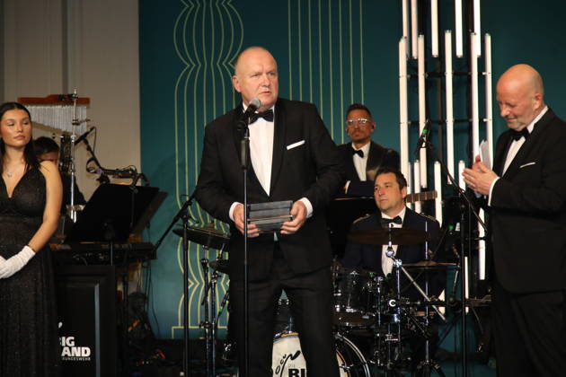 Andreas Rinke and Mathis Feldhoff at the 73 Federal Press Ball 2026 at the Hotel Adlon Kempinski Berlin, 17 04 2026 Copyright: xAgenturxMatthiasxWehnertx xM.xGränzdörferx