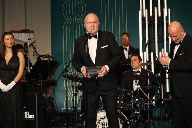 Andreas Rinke and Mathis Feldhoff at the 73 Federal Press Ball 2026 at the Hotel Adlon Kempinski Berlin, 17 04 2026 Copyright: xAgenturxMatthiasxWehnertx xM.xGränzdörferx