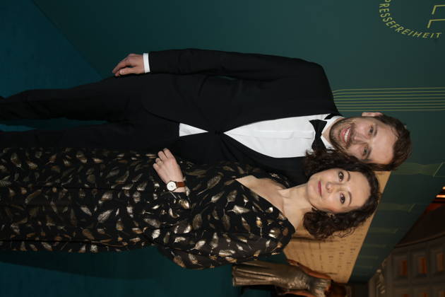 Florian Schmidt and Ramona Pop at the 73 Federal Press Ball 2026 at the Hotel Adlon Kempinski Berlin, 17 04 2026 Copyright: xAgenturxMatthiasxWehnertx xM.xGränzdörferx