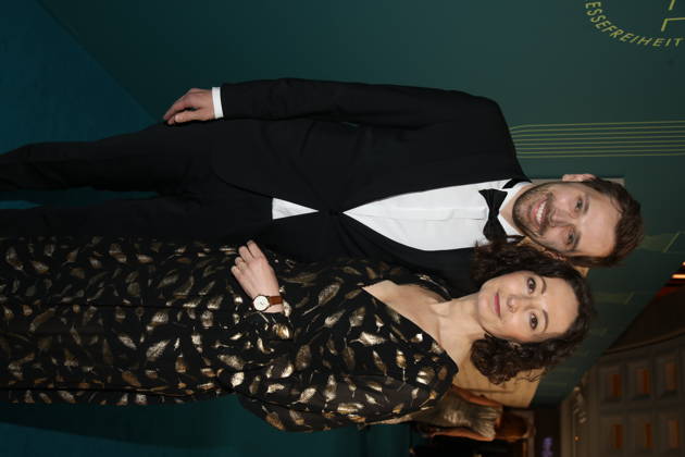 Florian Schmidt and Ramona Pop at the 73 Federal Press Ball 2026 at the Hotel Adlon Kempinski Berlin, 17 04 2026 Copyright: xAgenturxMatthiasxWehnertx xM.xGränzdörferx