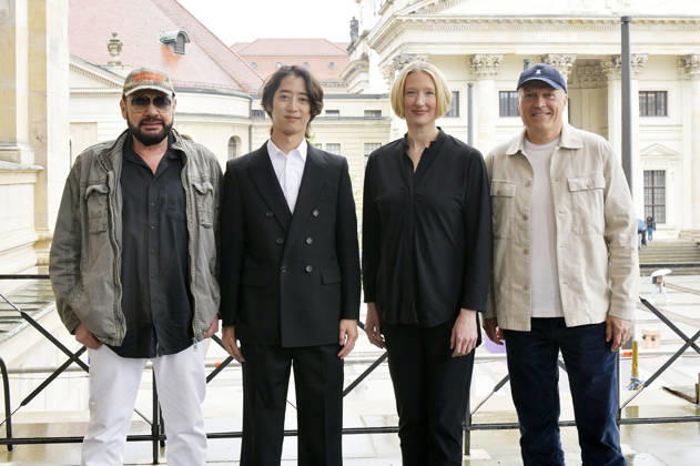Marian Gold, Hayato Sumino, Joana Mallwitz and Joja Wendt at the photo session for the Classic Open Air 2026 at Gendarmenmarkt Berlin, 20 04 2026 Foto:xM.xBehrensx xFuturexImagex classic_6404