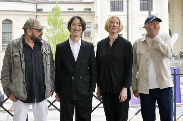 Marian Gold, Hayato Sumino, Joana Mallwitz and Joja Wendt at the photo session for the Classic Open Air 2026 at Gendarmenmarkt Berlin, 20 04 2026 Foto:xM.xBehrensx xFuturexImagex classic_6406