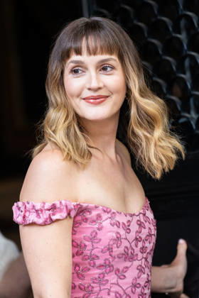 April 21, 2026, Madrid, Madrid, SPAIN: American actress LEIGHTON MEESTER, best known for her role in the hit series Gossip Girl, attends the Vogue event with the famous skincare brand Elizabeth Arden in Madrid, Spain. Madrid SPAIN - ZUMAc270 20260421_zip_c270_001 Copyright: xDavidxCruzxSanzx
