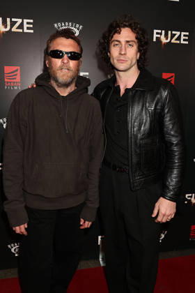 Red carpet at the New York special screening of Fuze at the Metrograph Featuring: Sam Worthington and Aaron Taylor-Johnson Where: New York, New York, United States When: 21 Apr 2026 Credit: Dave Allocca Starpix INSTARimages EDITORIAL USE ONLY. NOT FOR USE BY NEWSPAPERS BASED IN THE UK. Copyright: xx instar55634788