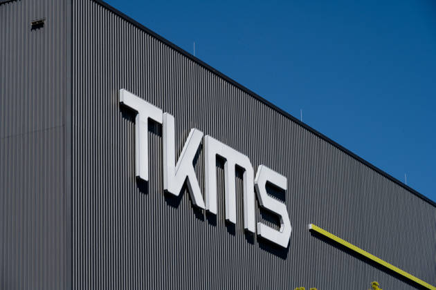 Kiel, April 22, 2026, Federal Minister of Defense Boris Pistorius and his Indian counterpart Rajnath Singh visit TKMS to gain insights into submarine production at tkms Kiel Schleswig Holstein Germany