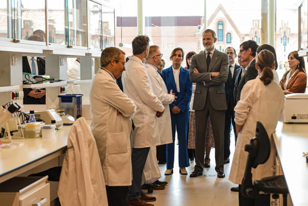 The King inaugurates the CaixaResearch Institute in Barcelona King Felipe VI d , during the inauguration of the CaixaResearch Institute, on April 24, 2026, in Barcelona, Catalonia Spain The CaixaResearch Institute is the first Spanish research center specialized in immunology, focused on the study of the immune system and how it relates to the most prevalent diseases -such as neurological, oncological or infectious diseases- also taking into account the impact of environmental factors 24 APRIL 2026 Barcelona Barcelona Barcelona Spain  Copyright: xAlbertoxParedesx 7467919