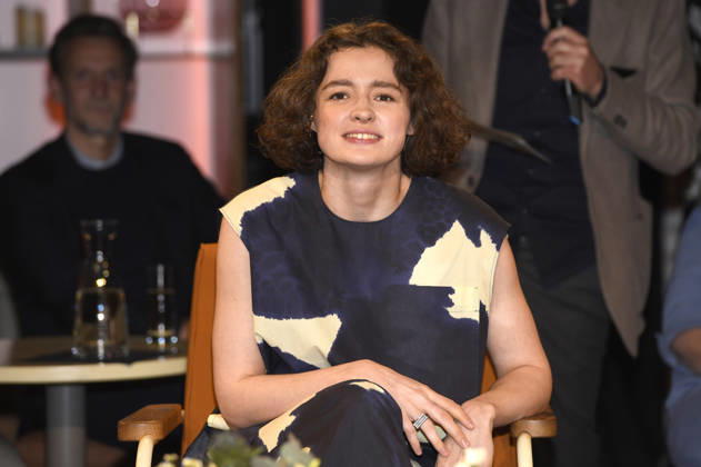 Anastasia Kobekina at the recording of the RB talk show 3nach9 at Radio Bremen Studio Bremen, 24 04 2026 Foto:xC.xNiehausx xFuturexImagex 3nach9_6409