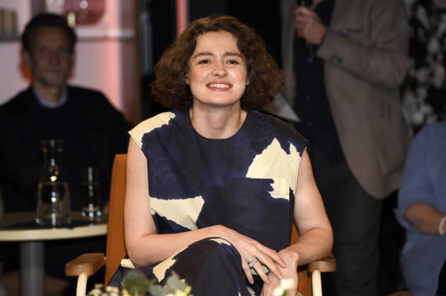 Anastasia Kobekina at the recording of the RB talk show 3nach9 at Radio Bremen Studio Bremen, 24 04 2026 Foto:xC.xNiehausx xFuturexImagex 3nach9_6410