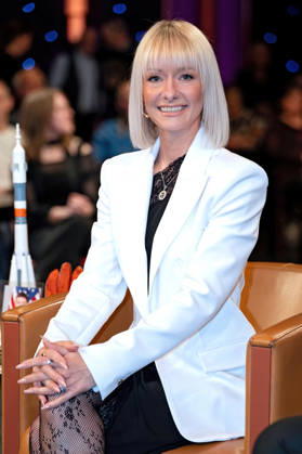 MDR Riverboat singer Christin Stark on the occasion of the recording of the MDR talk show Riverboat on 24 04 2026 at Mediacity Leipzig 20260424ADO0025