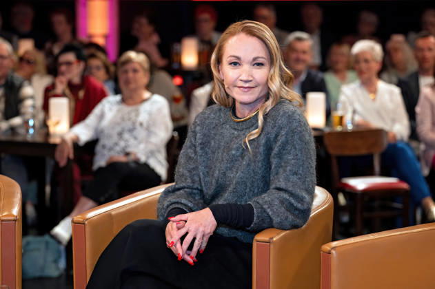 MDR Riverboat actress Lisa Maria Potthoff on the occasion of the recording of the MDR talk show Riverboat on 24 04 2026 at Mediacity Leipzig 20260424ADO0007