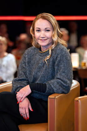 MDR Riverboat actress Lisa Maria Potthoff on the occasion of the recording of the MDR talk show Riverboat on 24 04 2026 at Mediacity Leipzig 20260424ADO0014