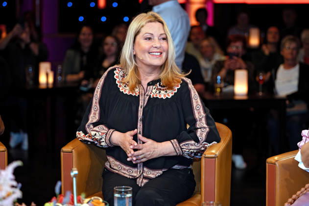 MDR Riverboat actress Karin Thaler on the occasion of the recording of the MDR talk show Riverboat on 24 04 2026 at Mediacity Leipzig 20260424ADO0049