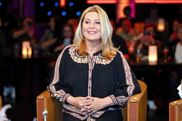 MDR Riverboat actress Karin Thaler on the occasion of the recording of the MDR talk show Riverboat on 24 04 2026 at Mediacity Leipzig 20260424ADO0053