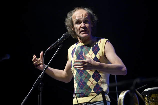 Olaf Schubert with his program Jetzt oder now live at the Swiss Life Hall Hannover, 24 04 2026 Foto:xR.xKeuntjex xFuturexImagex schubert_6404