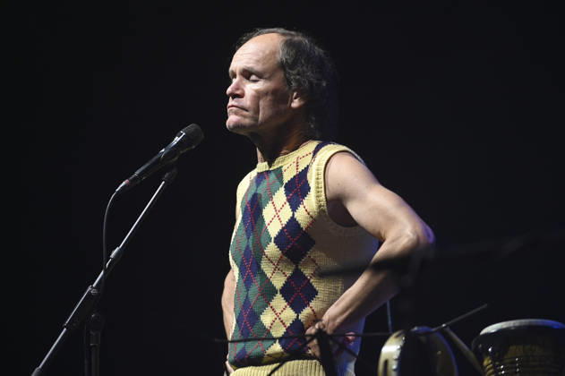Olaf Schubert with his program Jetzt oder now live at the Swiss Life Hall Hannover, 24 04 2026 Foto:xR.xKeuntjex xFuturexImagex schubert_6417