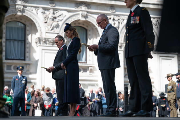 Anzac Day commemoration ceremony held in UK LONDON, UNITED KINGDOM - APRIL 25: Princess of Wales Catherine attends the commemoration ceremony held within the Anzac Day in London, United Kingdom on April 25, 2026. Rasid Necati Aslim Anadolu London United Kingdom. Editorial use only. Please get in touch for any other usage.  Copyright: x2026xAnadoluxRasidxNecatixAslimx