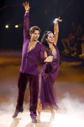 Internet personality Joel Mattli and dancer Malika Dzumaev at the seventh dance show of the 19th season of the RTL dance show Lets Dance at the Coloneum Cologne, 24 04 2026 NRW Germany Copyright: xChristophxHardtx
