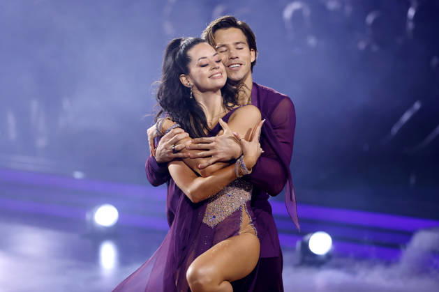 Internet personality Joel Mattli and dancer Malika Dzumaev at the seventh dance show of the 19th season of the RTL dance show Lets Dance at the Coloneum Cologne, 24 04 2026 NRW Germany Copyright: xChristophxHardtx