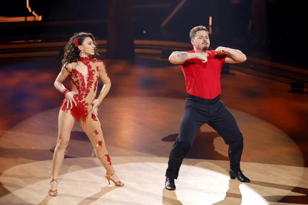 Drummer Gustav Schäfer Tokio Hotel and dancer Anastasia Maruster at the seventh dance show of the 19th season of the RTL dance show Lets Dance at the Coloneum Cologne, 24 04 2026 NRW Germany Copyright: xChristophxHardtx