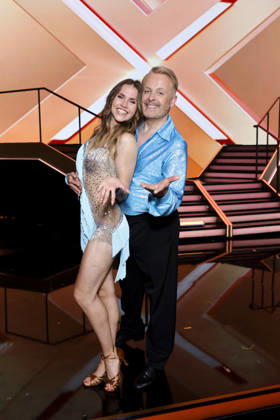 Entertainer Ross Antony and dancer Mariia Maksina at the seventh dance show of the 19th season of the RTL dance show Lets Dance at the Coloneum Cologne, 24 04 2026 NRW Germany Copyright: xChristophxHardtx
