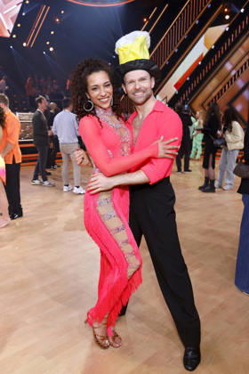Singer Nadja Benaissa No Angels and dancer Vadim Garbuzov at the seventh dance show of the 19th season of the RTL dance show Lets Dance at the Coloneum Cologne, 24 04 2026 NRW Germany Copyright: xChristophxHardtx