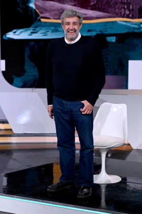 Milan, TV show Tv Talk , Rai3, - Flavio Insinna  Copyright: xAlbertoxTerenghix xipa-agency.netx xComi Terenghix IPA_Agency_IPA74223315