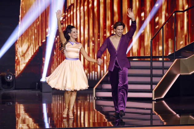 Internet personality Joel Mattli and dancer Malika Dzumaev at the seventh dance show of the 19th season of the RTL dance show Lets Dance at the Coloneum Cologne, 24 04 2026 NRW Germany Copyright: xChristophxHardtx