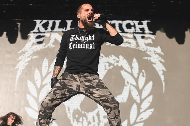 SaO PAULO, SP - 25.04.2026: BANGERS OPEN AIR 2026 - The band Killswitch Engage performs on the Ice Stage at the Bangers Open Air 2026 festival held at the Memorial da América Latina on the afternoon of this Saturday (25) x2931840x  YurixMurakami