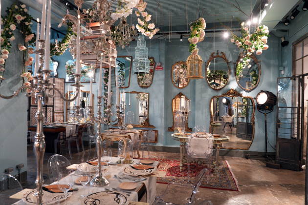 Milan, Milan DesignWeek 2026, Event with DJ set by Nonstante Marras, soft clubbing meets fashion, haute cuisine, art and design, Fuorisalone, Salone del Mobile  Copyright: xDuilioxPiaggesix xipa-agency.netx xDuilioxPiaggesix IPA_Agency_IPA74247106