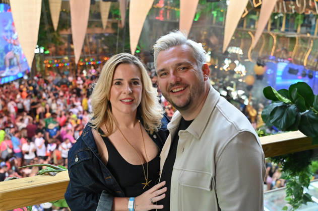 20260426 Mega Park Opening 2026 PALMA, SPAIN APRIL 26 2026 Samu, Daniel Samorey, Yvonne Samorey at Mega Park Opening 2026 on April 26, 2026 in Palma, Palma Mallorca Spain