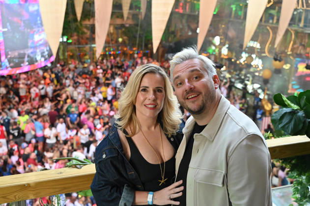 20260426 Mega Park Opening 2026 PALMA, SPAIN APRIL 26 2026 Samu, Daniel Samorey, Yvonne Samorey at Mega Park Opening 2026 on April 26, 2026 in Palma, Palma Mallorca Spain