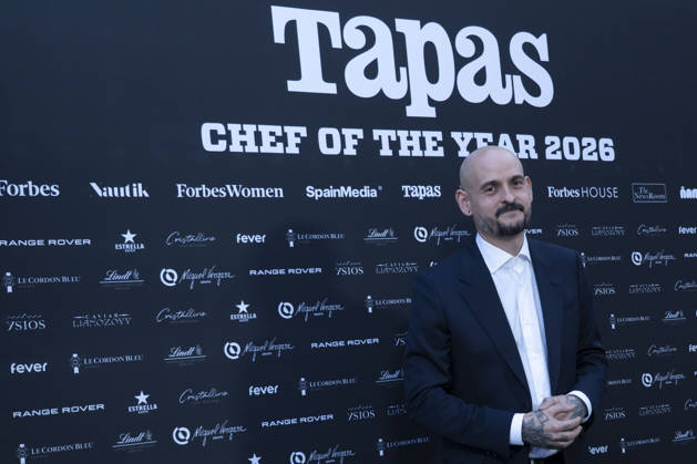Aitor Zabala attends Chef of the Year 2026 photocall .April 27, 2026 in Madrid, Spain. (20260427050)