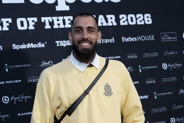 Borja Iglesias attends Chef of the Year 2026 photocall .April 27, 2026 in Madrid, Spain. (20260427499)